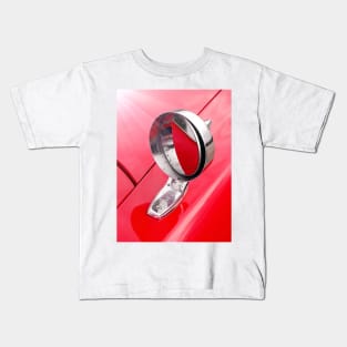 US American classic car 1962 Newport mirror abstract Kids T-Shirt